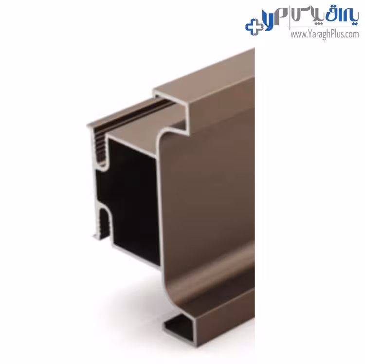 دستگیره شاخه ای مخفی کمدی مدل U دو طرفه ملونی