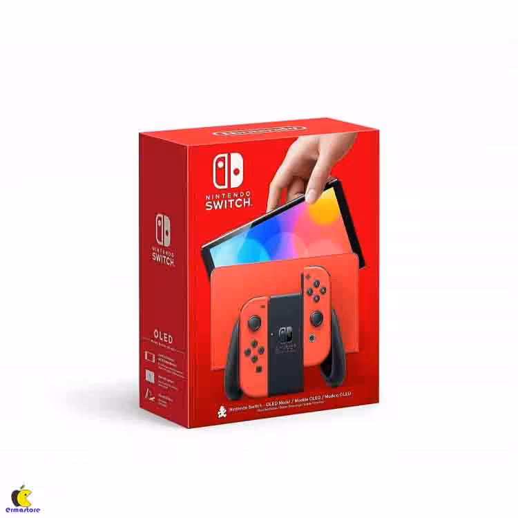 خرید نینتندو سوییچ اولد طرح بازی سوپر ماریو - نسخه Mario Red