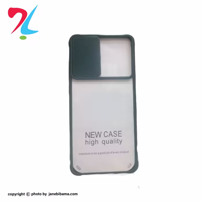 قاب شفاف محافظ لنزدار کشویی سامسونگ GALAXY A32 4G-رنگ سبز یشمی
