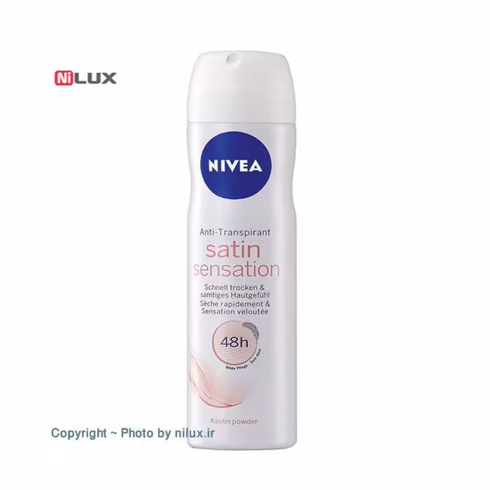 اسپری زنانه نیوآ مدل Satin Sensation حجم 150 میلی لیتر