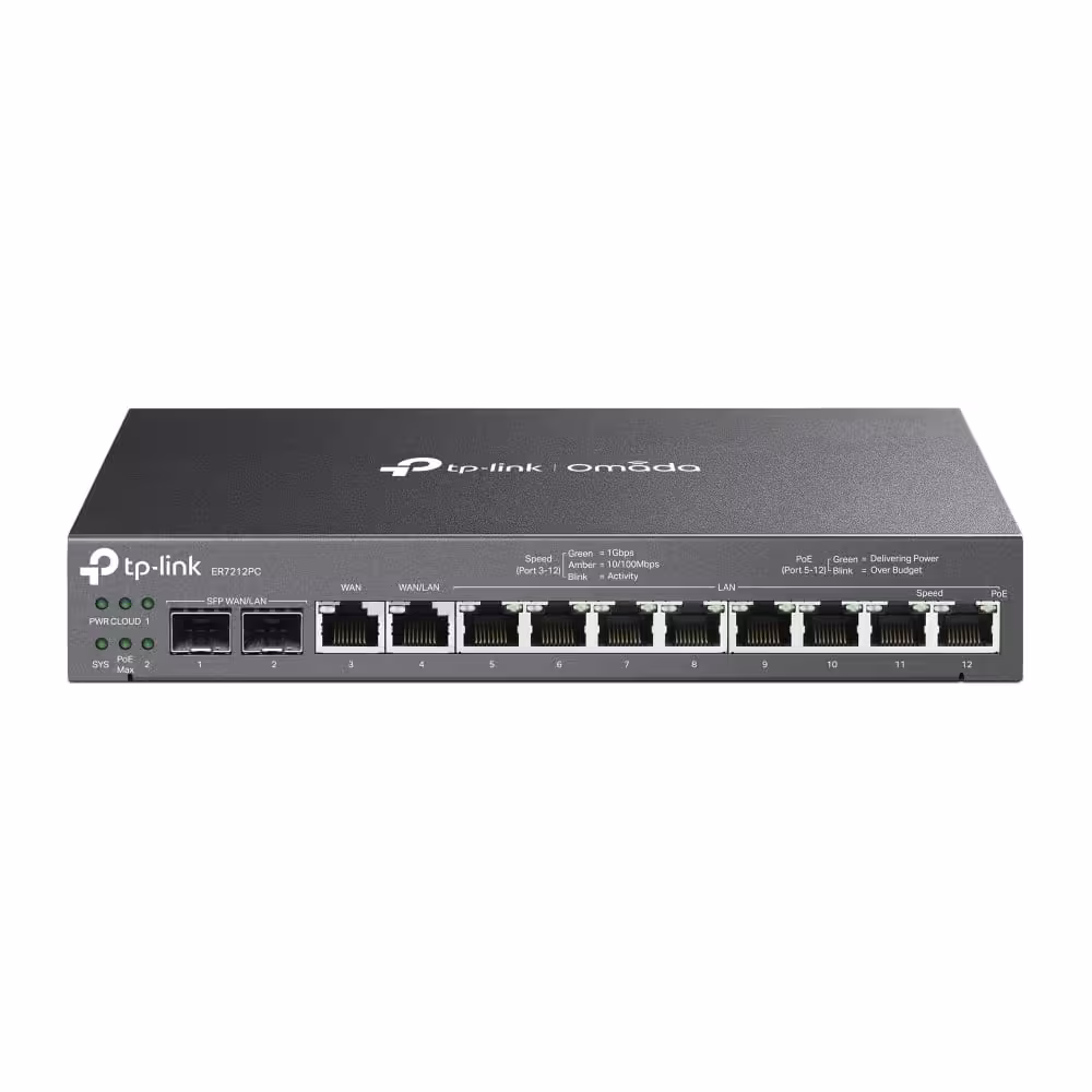 TPLINK ER7212PC Omada 3-in-1 Gigabit VPN Route - تکنو لینک 148