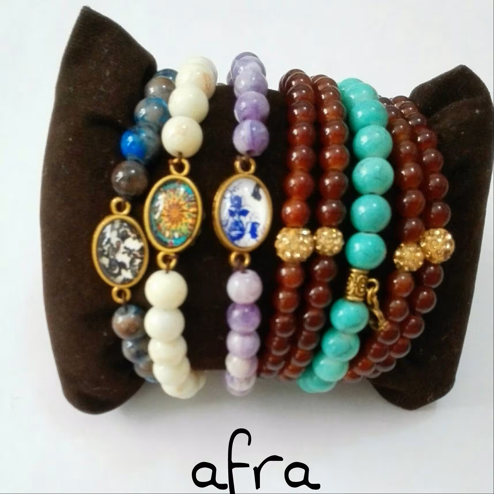 دستبند طرح سنگ