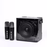 اسپیکر بلوتوثی قابل حمل کلومن مدل KS-150 KARAOKE مشکی (با گارانتی 12 ماهه تکنوپاز)