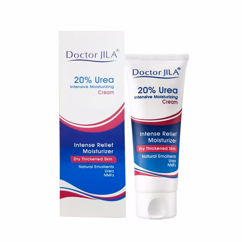 کرم مرطوب کننده حاوی 20درصد اوره اوسرین دکتر ژیلا
