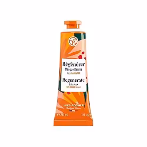 ماسک صورت ترمیم کننده فرانسوی ایوروشه YVES ROCHER Regenerating Organic Nourishing مناسب انواع پوست 30 میل