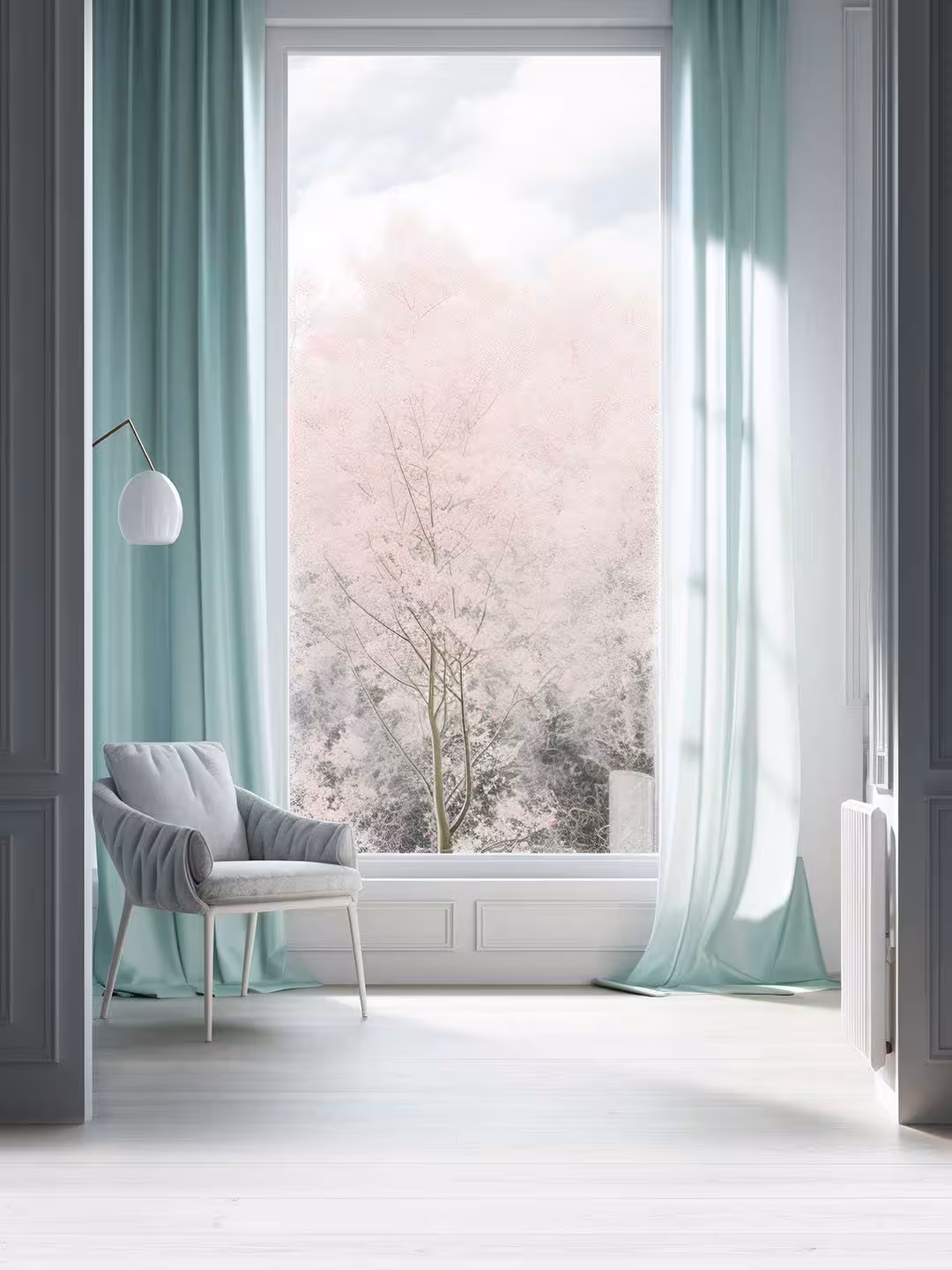 بک دراپ پارچه ای چاپی کد 104