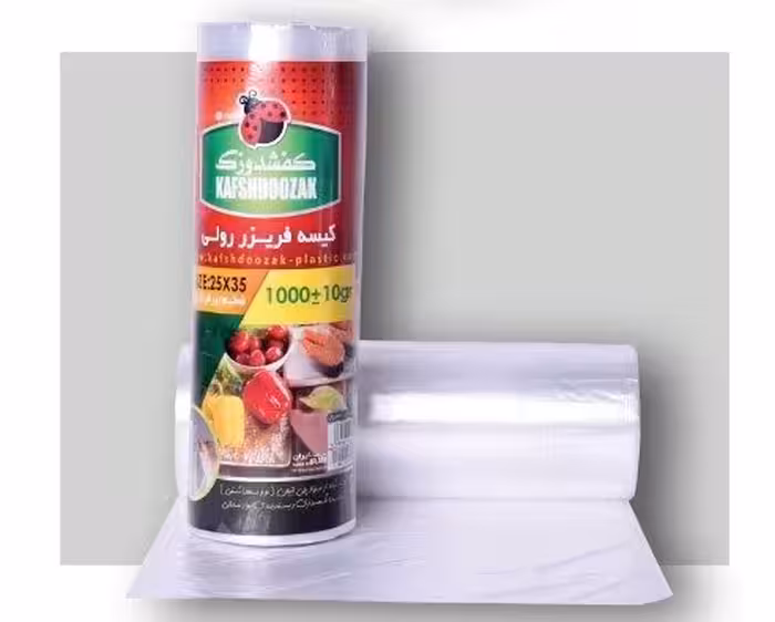 کیسه فریزر رولی کفشدوزک