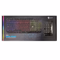 کیبورد مخصوص بازی بیاند مدل BGK-9500، سوییچ ممبران ، Full Size، نورپردازی LED RGB