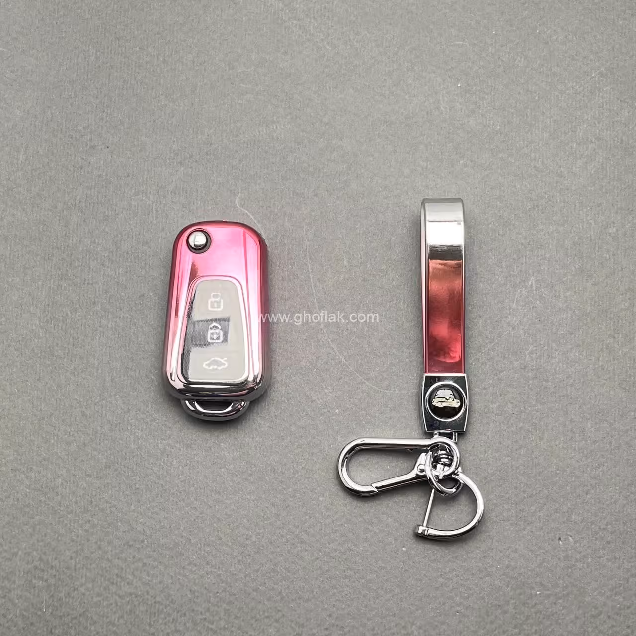 کاور ریموت لیفان x60 و x50 با بند ست طرح پینک