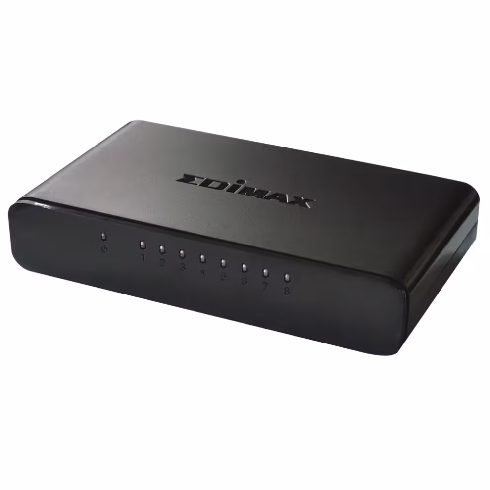EDiMAX ES-3308P 8 Port Fast Ethernet Desktop Switch