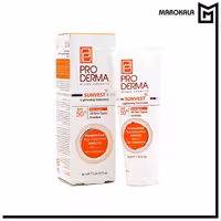 کرم ضدآفتاب و ضدلک SPF50% بی رنگ پرودرما مدل انواع پوست حجم 40 میلی لیتر(قیمت خرید عمده 242.000 تومان)