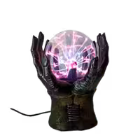 گوی و چراغ خواب پلاسمایی طرح دست اسکلت