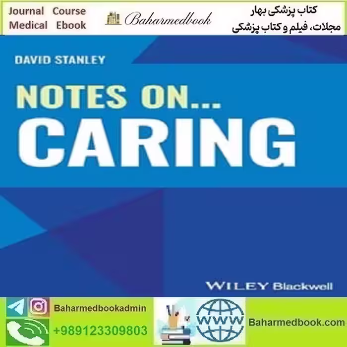 Notes On... Caring 2024 TRUE PDF price 1€ دانلود کتاب الکترونیکی - کتاب پزشکی بهار