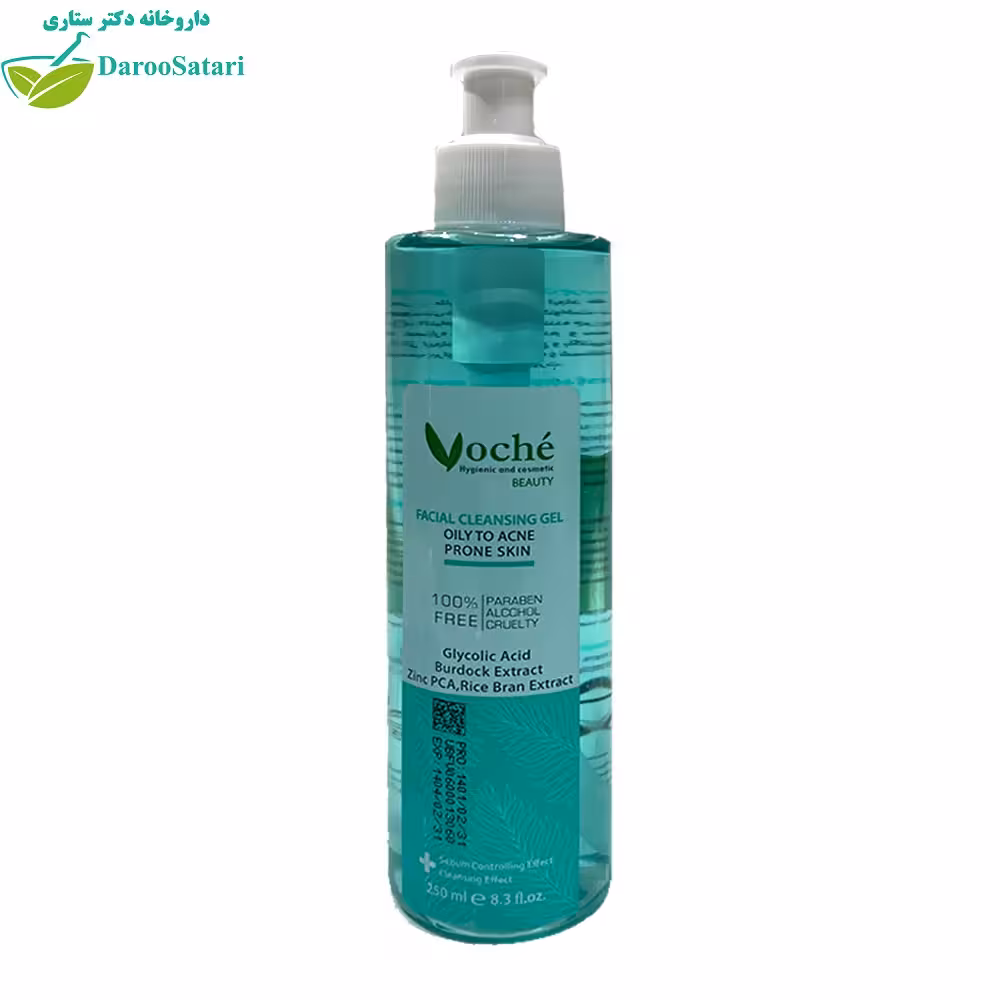 ژل شستشو صورت مناسب پوست چرب و مستعد آکنه وچه