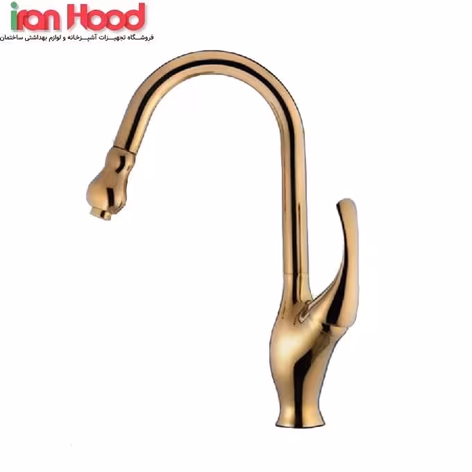 شیر ظرفشویی البرز روز مدل ارکیده طلایی (شلنگدار)