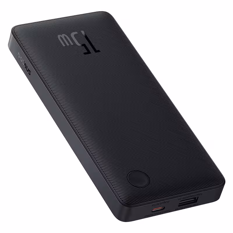 پاوربانک باسئوس 15 وات مدل Airpow Lite PPAP-10A Cosmic ظرفیت 10000 میلی آمپر ساعت | کالا مکس