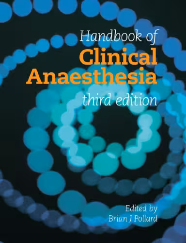 خرید و دانلود نسخه کامل کتاب Handbook of Clinical Anaesthesia