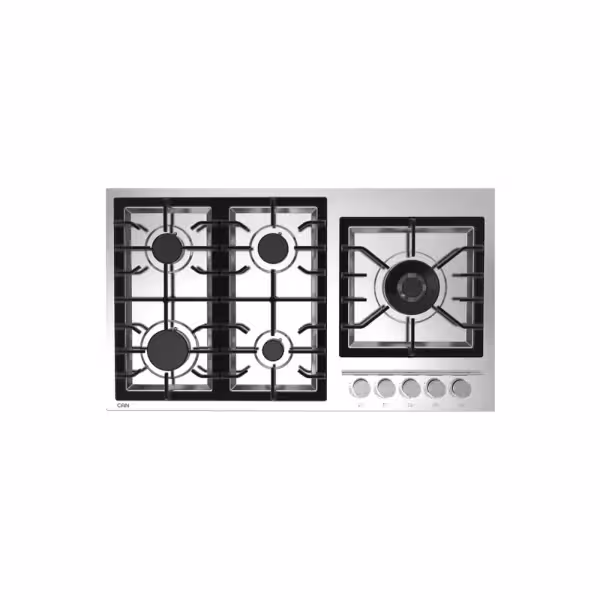 اجاق گاز استیل 5 شعله (multi step) کن مدل 513S