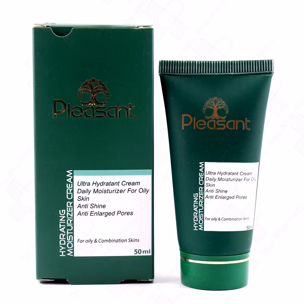 کرم آبرسان و مرطوب کننده 24 ساعته پوست چرب و مختلط پلزنت 50 میلی لیتر