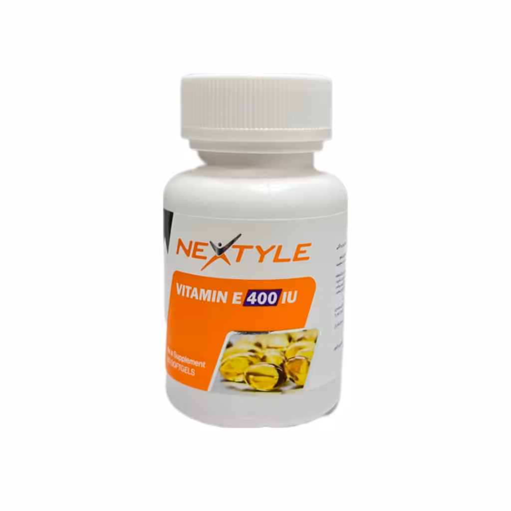 Vitamins Vitamin E 400 IU  Nextyle ویتامین ای 400 واحدی نکستایل