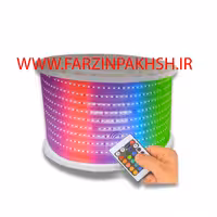 ریسه ال ای دی 10 وات RGB مودی رنگی کلاف 100 متری