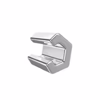 کریمپبل استاپ ارتودنسی کریتیو دنتال استنلس استیل 10 عددی |Creative Dental Crimpable stop