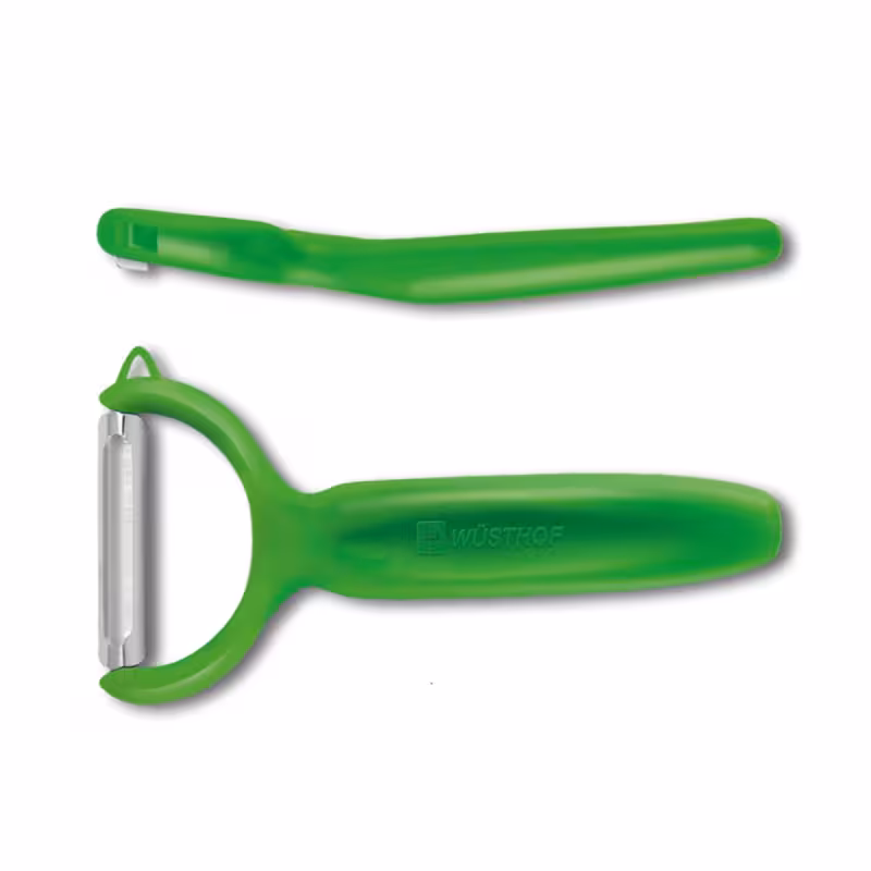 پیلر سیب‌زمینی وستوف سبز | پوست‌کن حرفه‌ای با طراحی ارگونومیک | تیغه فولاد ضدزنگ | رنگ شاداب و متمایز | برای پوست‌گیری سریع و یکدست