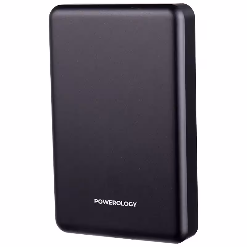 پاور بانک بی سیم فست شارژ 10000 پاورولوجی PPBCHA34 PD 20W