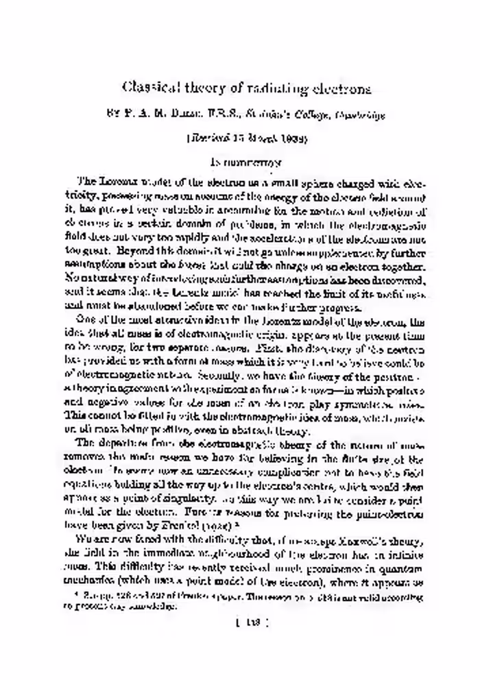 خرید و دانلود نسخه کامل کتاب Classical Theory of Radiating Electrons