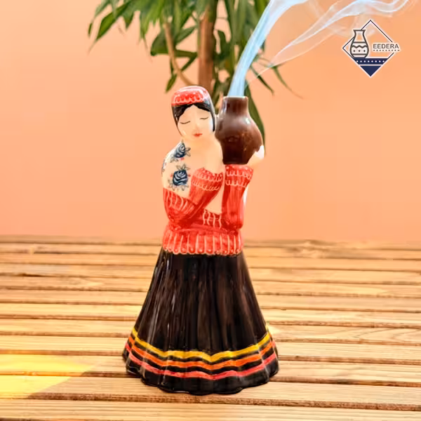 عودسوز و مجسمه خانم شمالی طرح دو