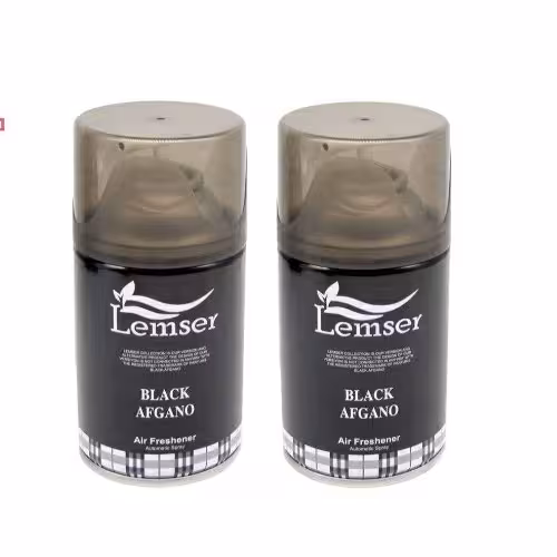 اسپری خوشبوکننده هوا لمسر مدل بلک افغان حجم 250 میلی لیتر مجموعه 2 عددی