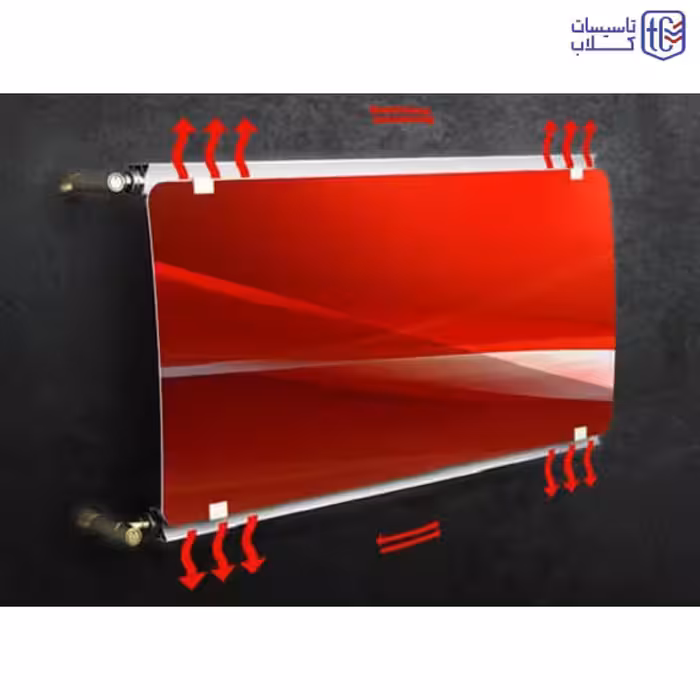 رادیاتور 14 پره مدل سوپرلوکس رنگی