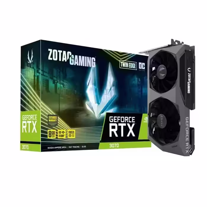 کارت گرافیک زوتاک ZOTAC GAMING GEFORCE RTX 3070 TWIN EDGE OC 8GB