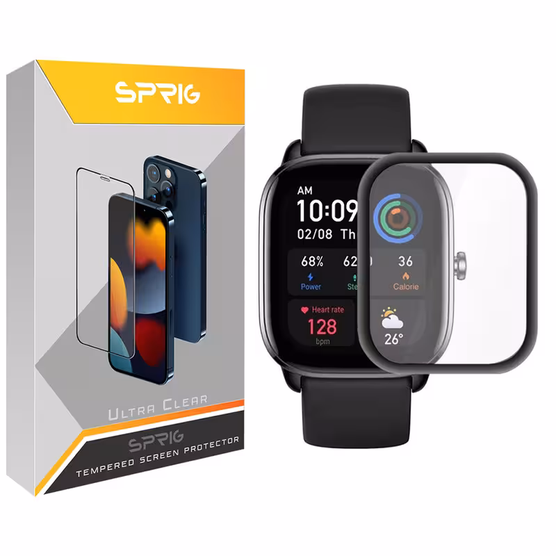 محافظ صفحه نمایش نانو اسپریگ مدل SPG مناسب برای ساعت هوشمند شیائومی امیزفیت GTS 4