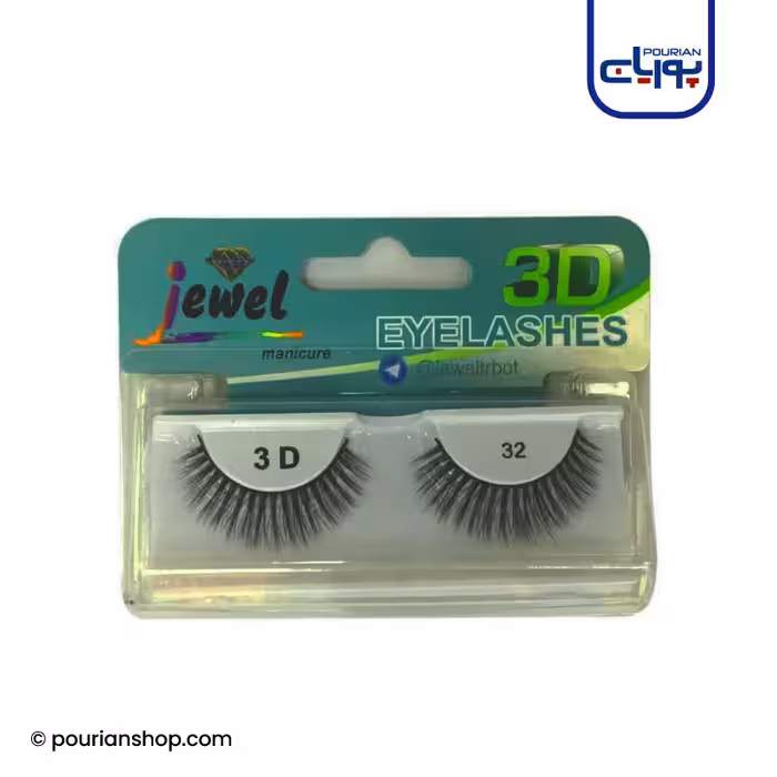 مژه مصنوعی 3D شماره 32 جویل