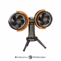 پنکه شارژی قابل حمل به همراه چراغ و پاوربانک پرودو مدل PD-LFST150
