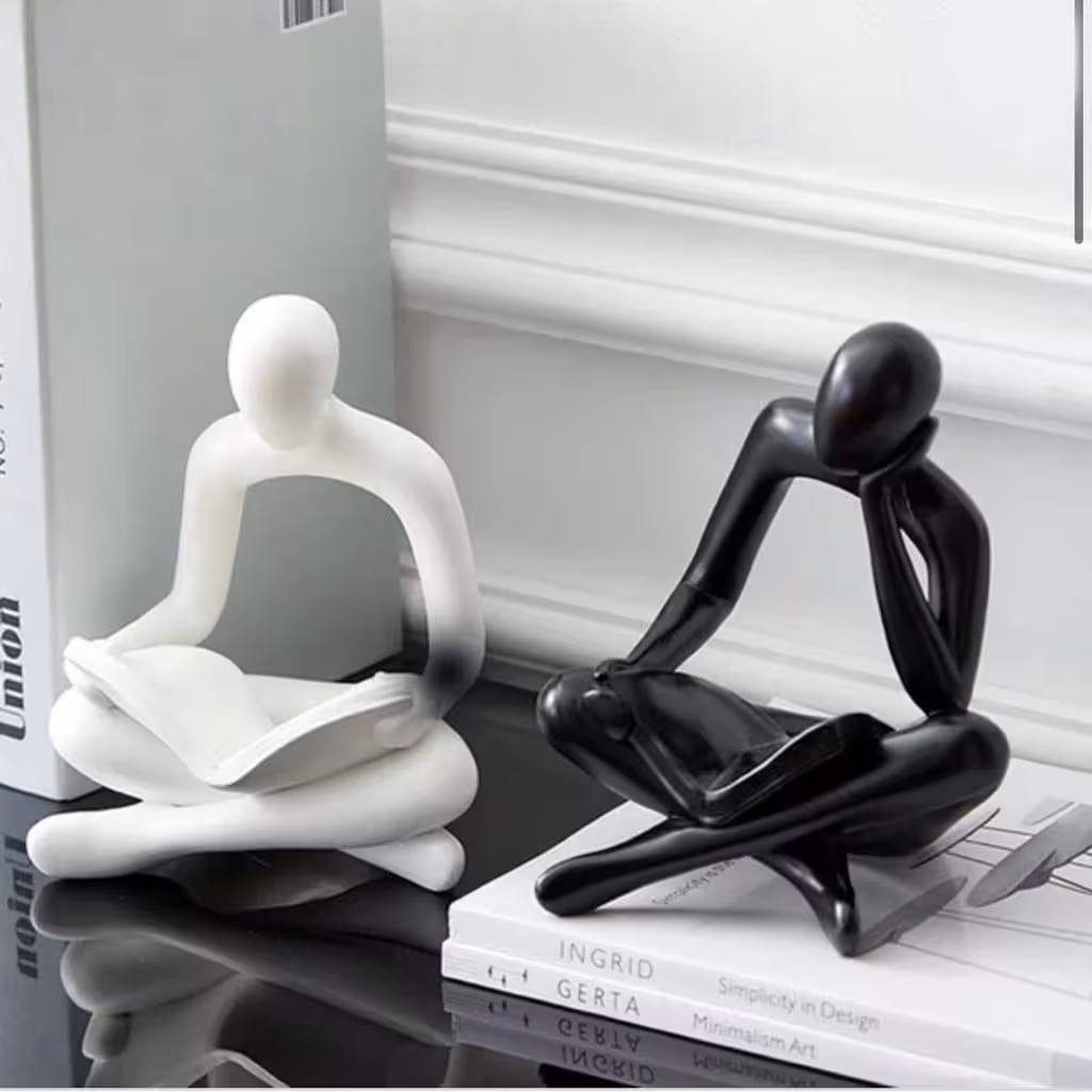 هولدر و نگهدارنده کتاب طرح آدمک کتاب خوان