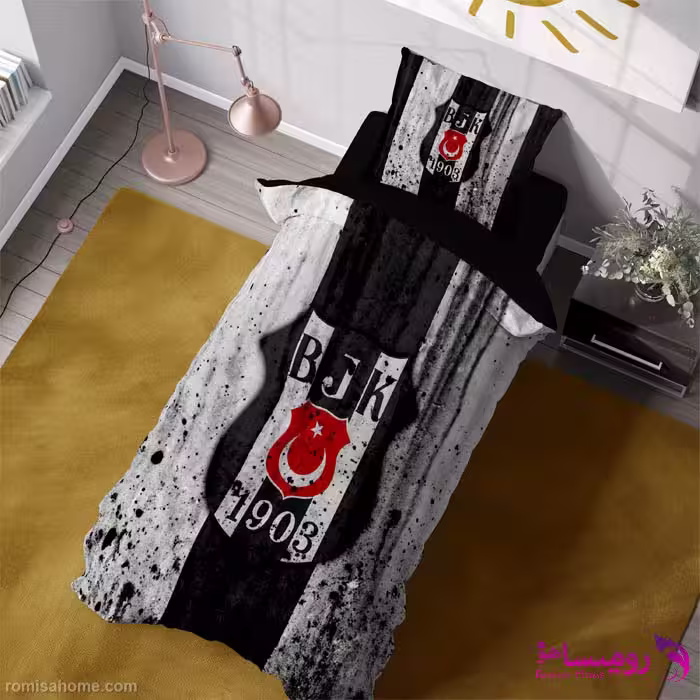 قیمت و خرید روتختی طرح بشیکتاش یک نفره برند دکو کد Bd931