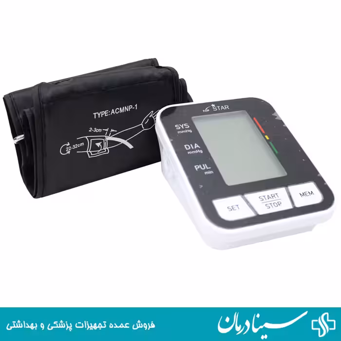 خرید فشارسنج سخنگو استار top star be6034 دارای آداپتور