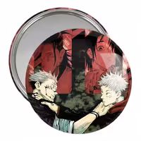 آینه جیبی خندالو مدل یوجی و سوکونا انیمه جوجوتسو کایزن  کد 11080