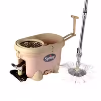 سطل و تی شور چرخشی پدال دار وارداتی اسپرینگ spring