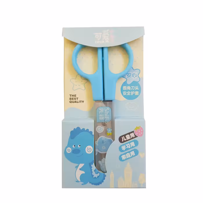 قیچی مهد کودک غلاف دار شیف