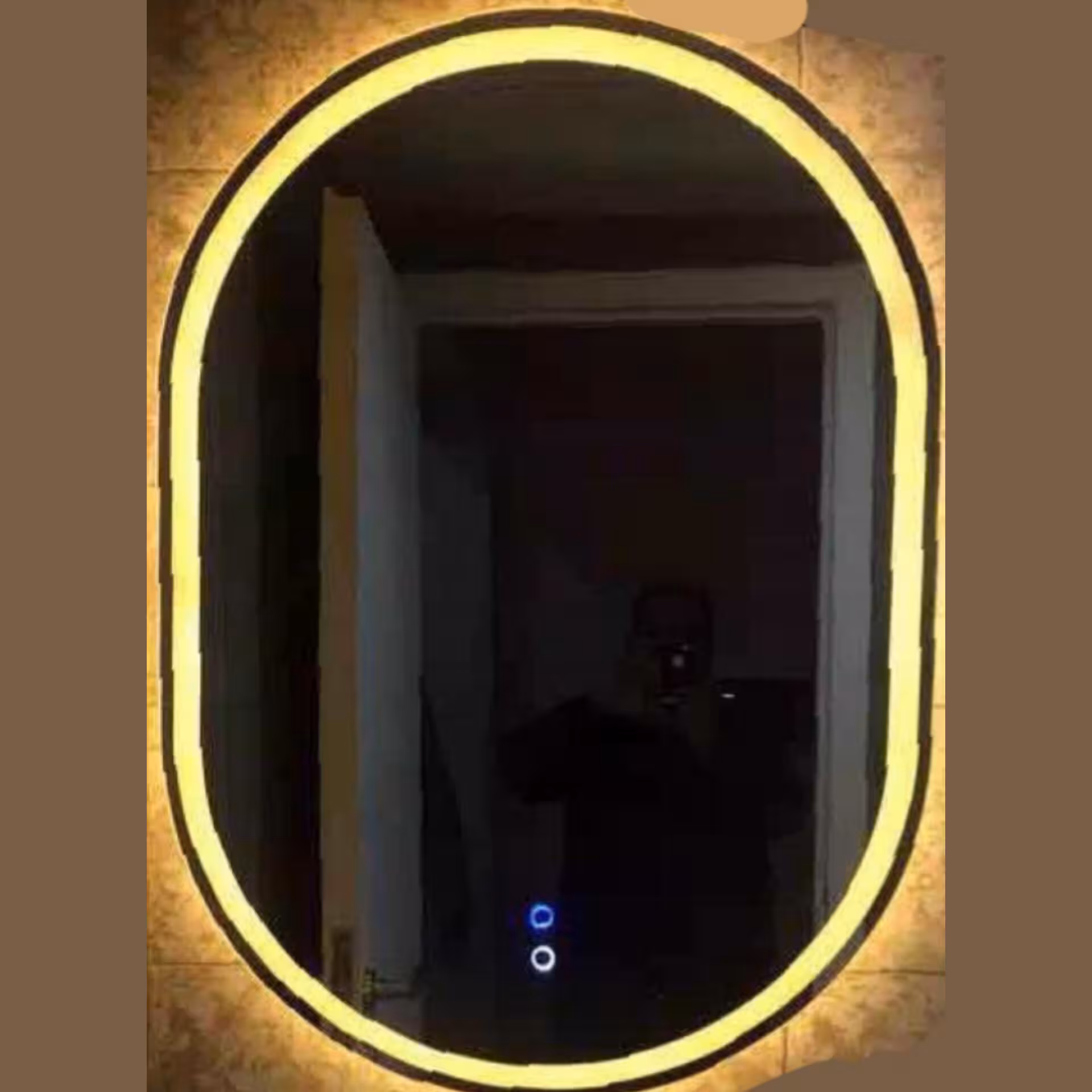 آینه بک لایت سند بلاست مدل B07 سایز 80*100