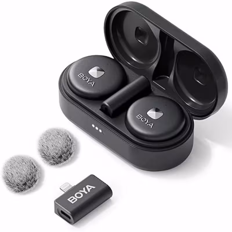 میکروفن بی سیم بویا BOYA OMIC-D with Lightning Connector for iOS Devices