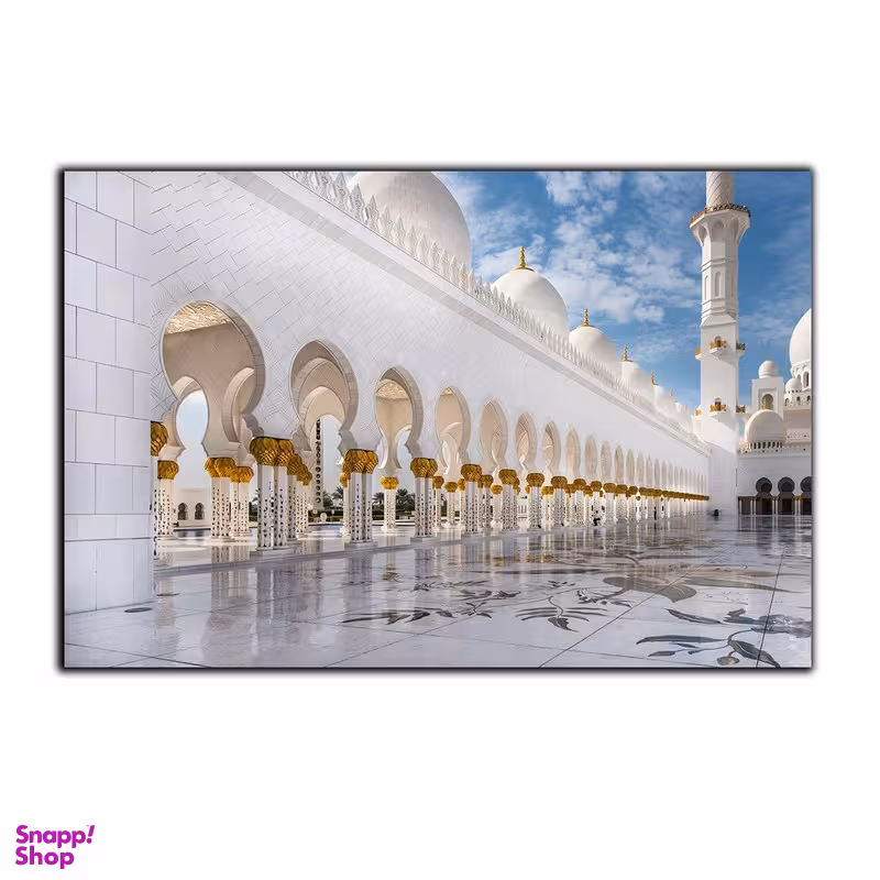 تابلو شاسی بکلیت طرح منظره شهری مسجد جامع دبی مدل SH-S2750