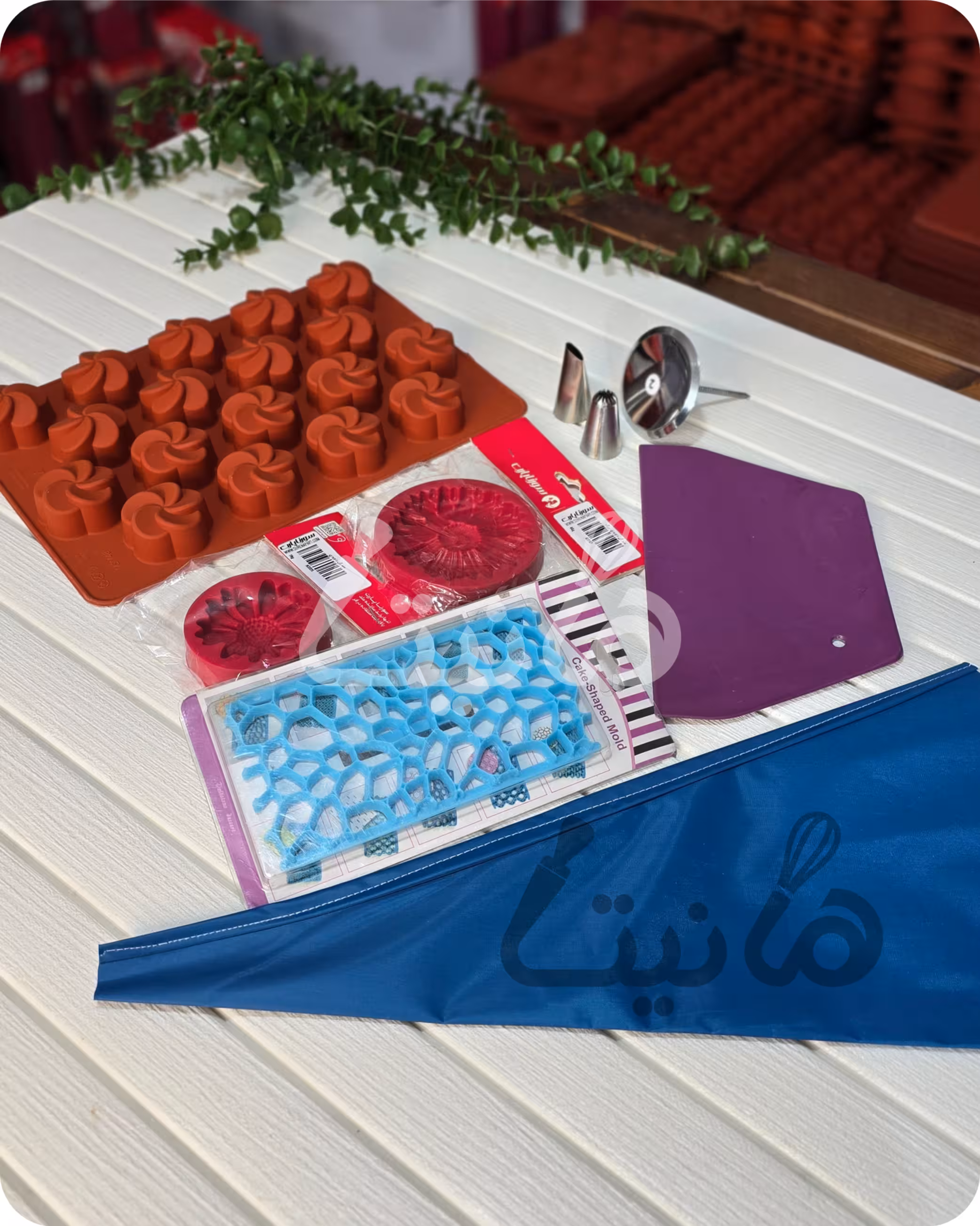 پکیج کامل ابزار تزئین حلوا