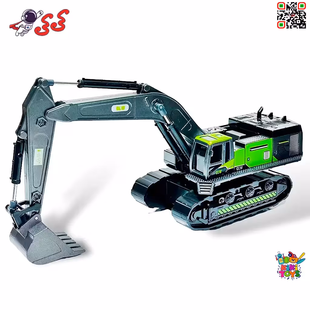 اسباب بازی بیل مکانیکی فلزی راهسازی و شهرسازی ALLOY TRUCK GLW 8819