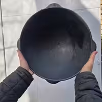 قازن 12لیتری چدنی اصل آببندی شده کاملا نچسب و ضدخش