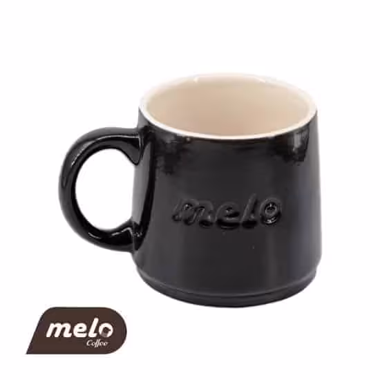 ماگ سرامیکی ملو (رنگ مشکی)