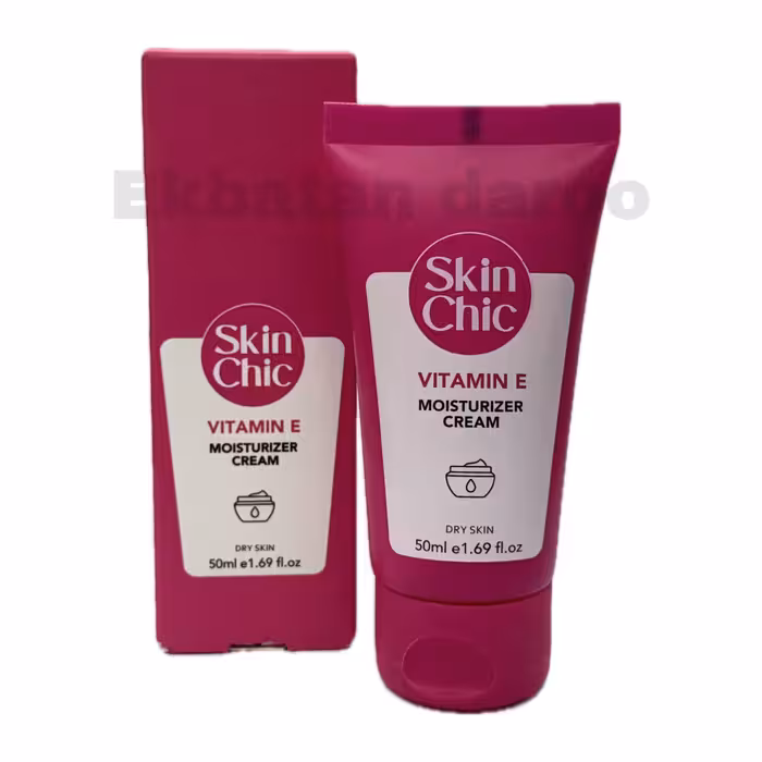 کرم مرطوب کننده ویتامین E اسکین شیک SKIN CHIC VITAMIN E MOISTURIZER CREAM